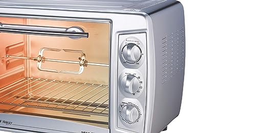 Bajaj 3500 Tmcss Toaster Grill Oven (Silver,35 Liters),2000 Watts Bajaj 3500 Tmcss Toaster Grill Oven (Silver,35 Liters),2000 Watts